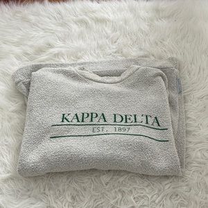 Woolly threads kappa delta sweatshirt